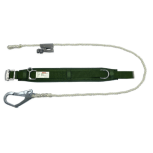 Adela Linemans Safety Belt with Rope Lanyard Big Hook H-37