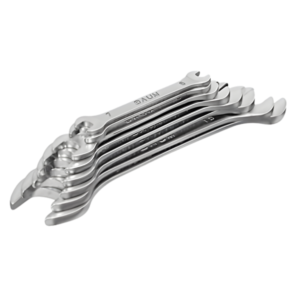 Baum Double-Open End Wrench Set