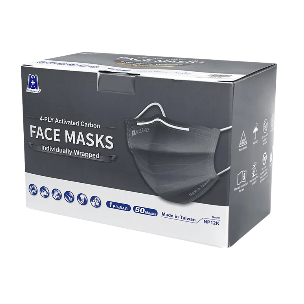 Blue Eagle Activated Carbon Face Mask NP12K