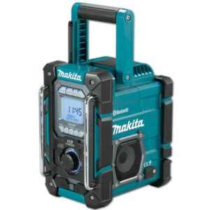 Makita DMR300 Cordless Bluetooth Job Site Charger Radio AM/FM 89mm x2 12Vmax CXT™/18V LXT® Li-Ion/AC (Bare Tool)