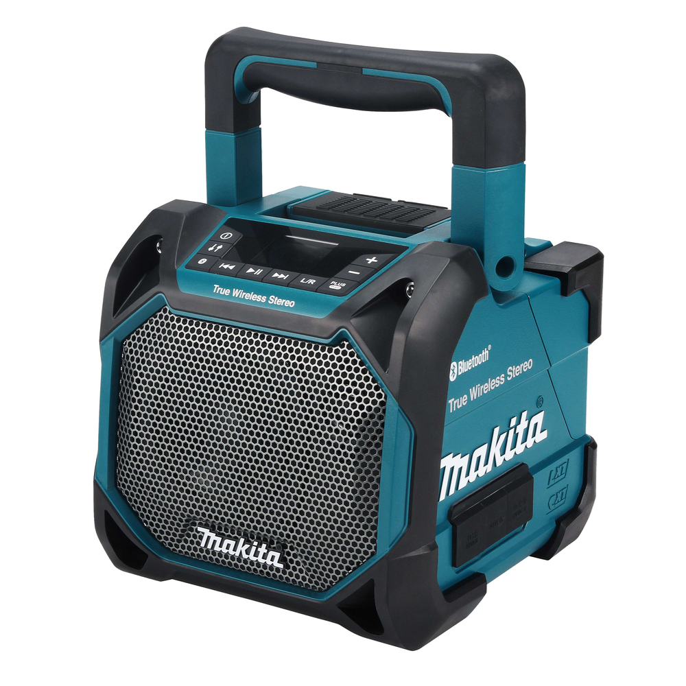 Makita DMR203 Cordless Bluetooth Job Site Speaker 10W 12Vmax CXT™ / 18V LXT® Li-Ion/AC (Bare Tool)