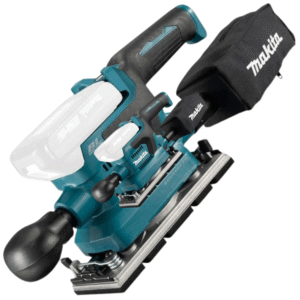 Makita DBO380Z – 1/3 Sheet Cordless Finishing Sander, Built-In Dust Extraction System 18V LXT® Li-Ion [Bare Tool]
