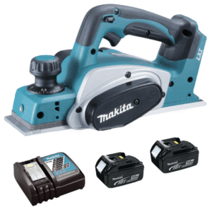Makita 82mm (3-1/4″) Cordless Planer 18V LXT® Li-Ion [Kit] DKP180RF