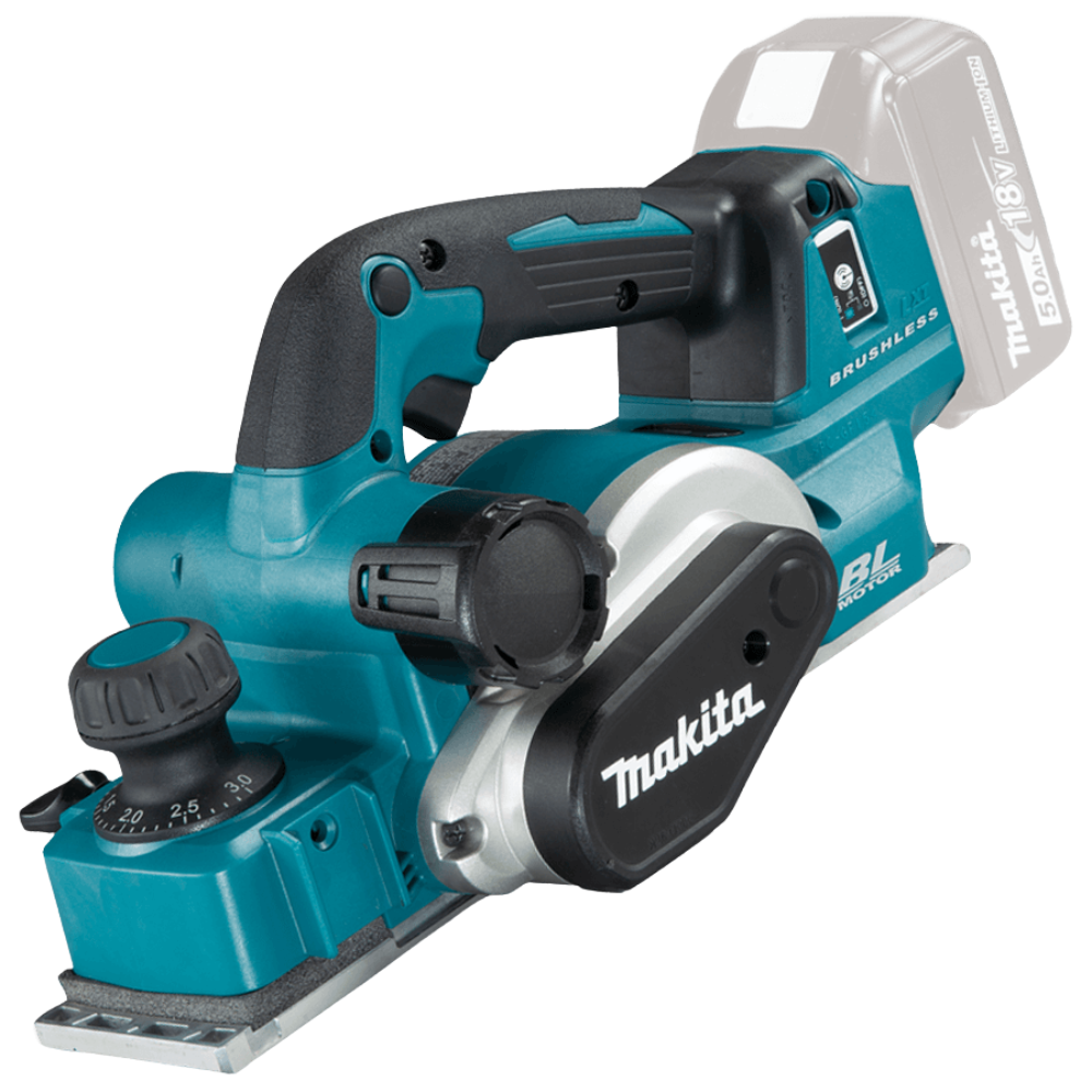 Makita 82mm (3-1/4″) Cordless Planer 18V LXT® Li-Ion [Bare Tool] DKP181Z