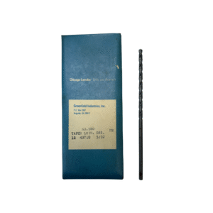 Chicago Latrobe High Speed Steel Long Series Drill Bit in Inches Made in USA