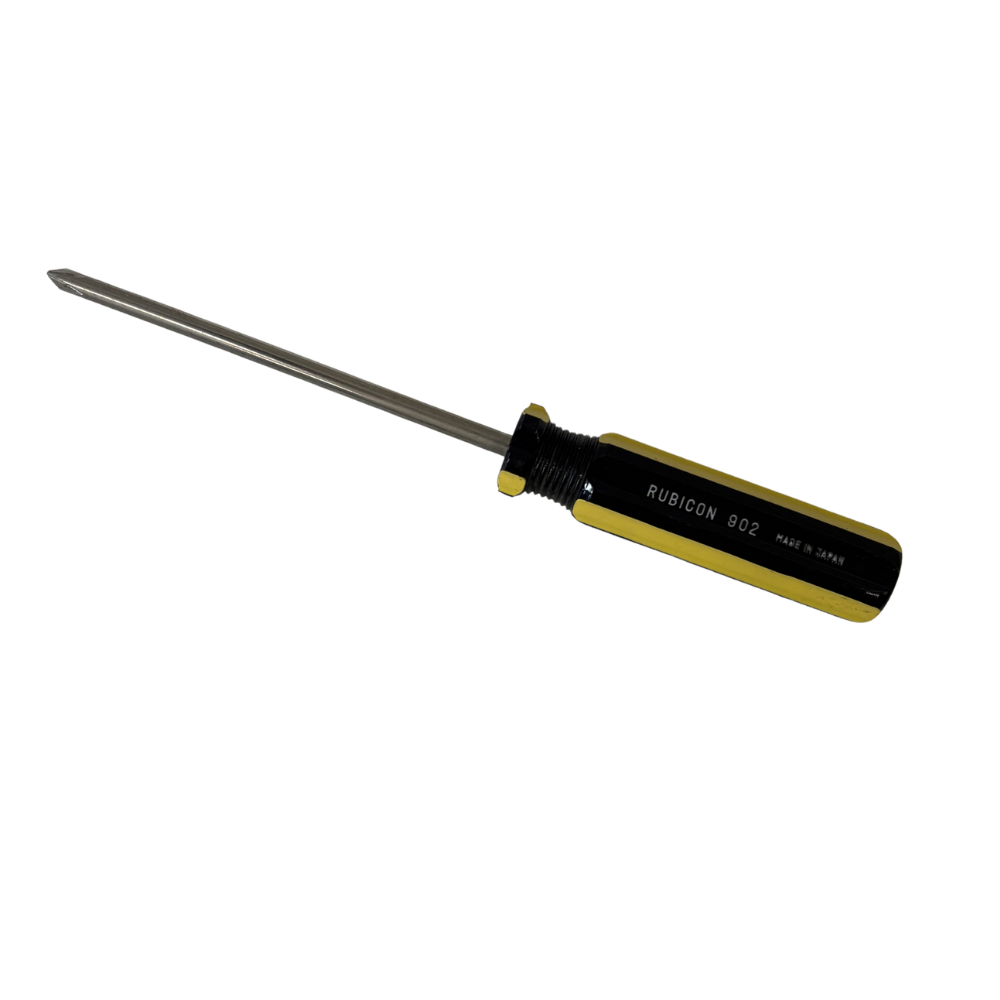 Rubicon 3/16" x 4" Phillips Screwdriver Made in Japan