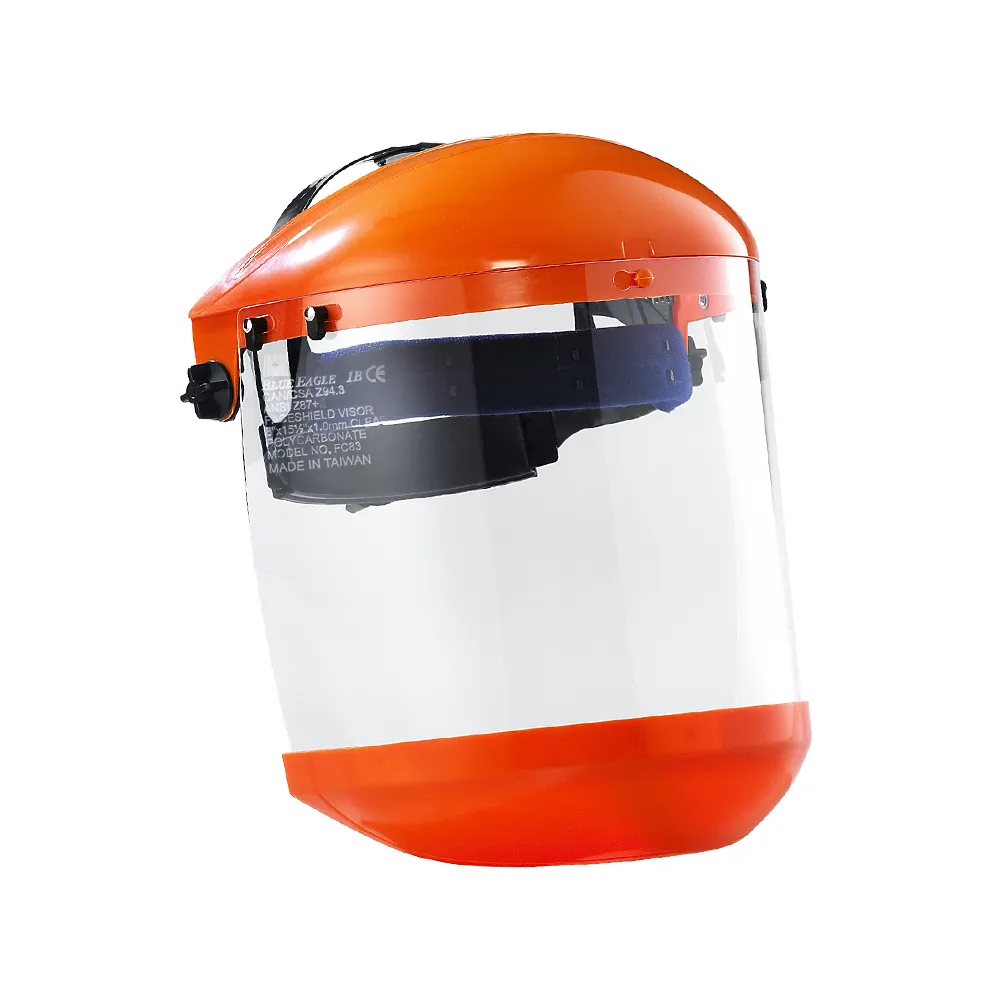 Blue Eagle Face Shield with Chin Guard FC83+BIYE+C3YE