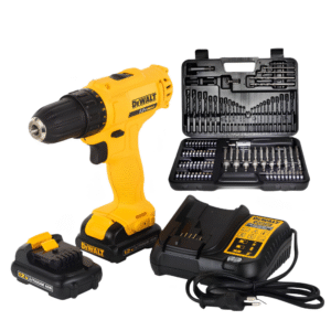 DeWalt Cordless Drill Driver 12V with 109pcs Drill Bit Kit Set DCD700S2A-B1