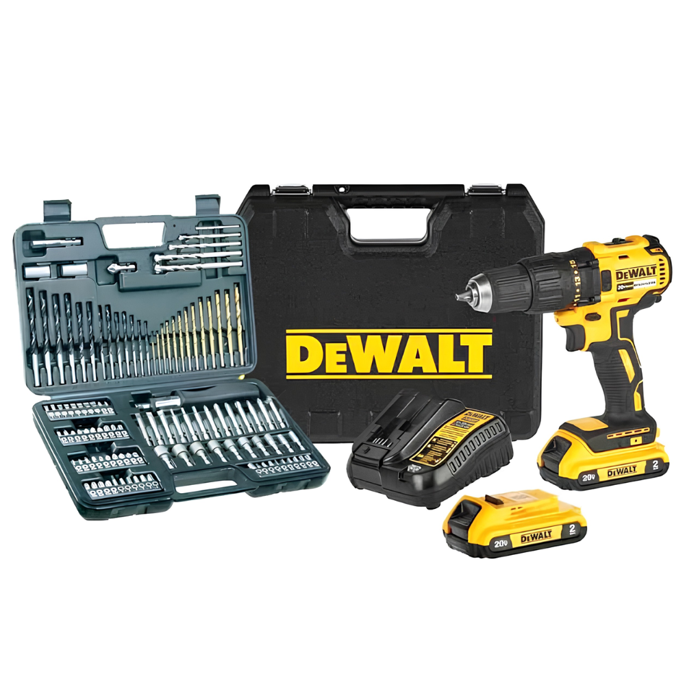 DeWalt 20V Cordless Brushless Drill / Driver with Bit Set [Kit] DCD7771D2A-B1