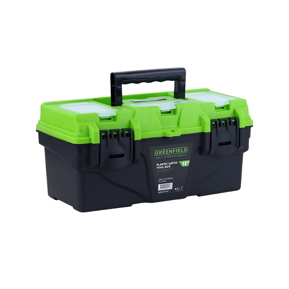 Greenfield Tool Box 13" Plastic Latch