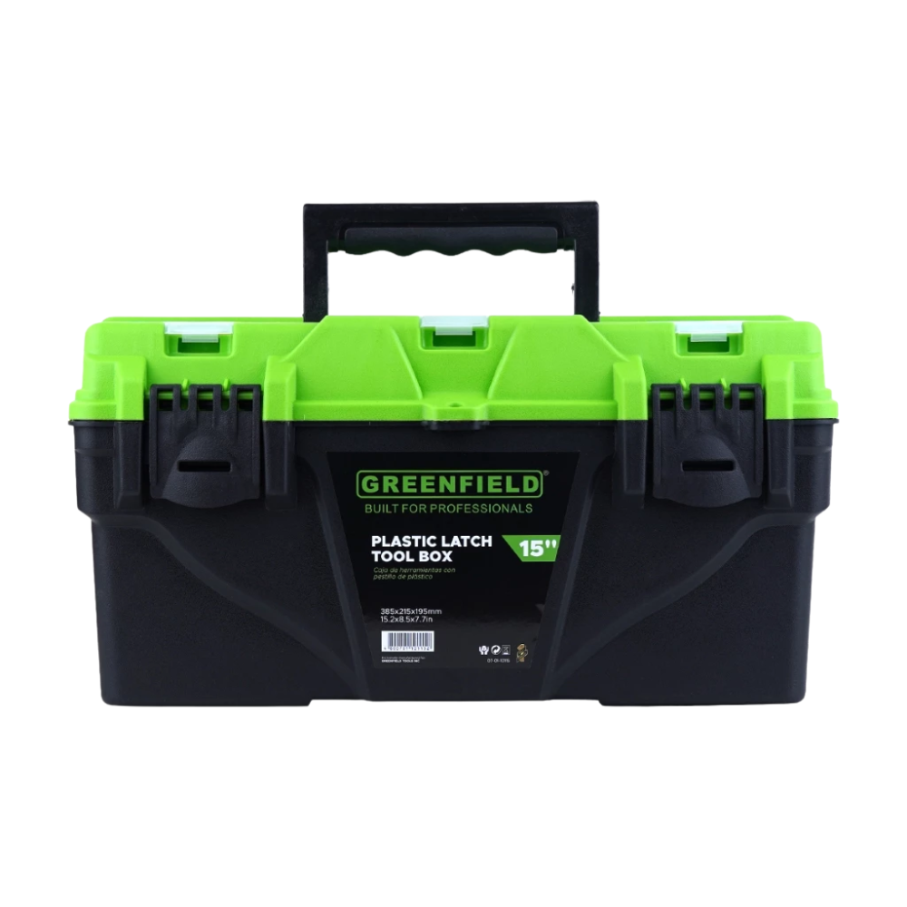 Greenfield Tool Box 15" Plastic Latch