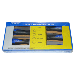 G-TECH 5pcs. 6" File Set 2nd Cut