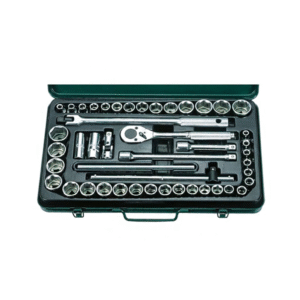 Hans Tools 4646-2MA 46pcs. 1/2"Dr. Socket Wrench Set Metric & SAE 12Pts.