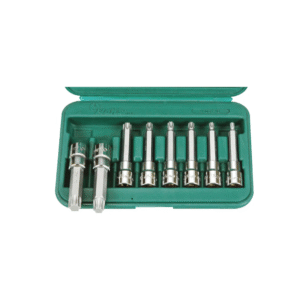 Hans Tools 46024-49 1/2" Drive 9pcs. Star Bit Socket Set 100mmL
