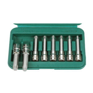 Hans Tools 46024-48 1/2" Drive 8pcs. Torx Bit Socket Set 100mmL (Plastic Blow Case)