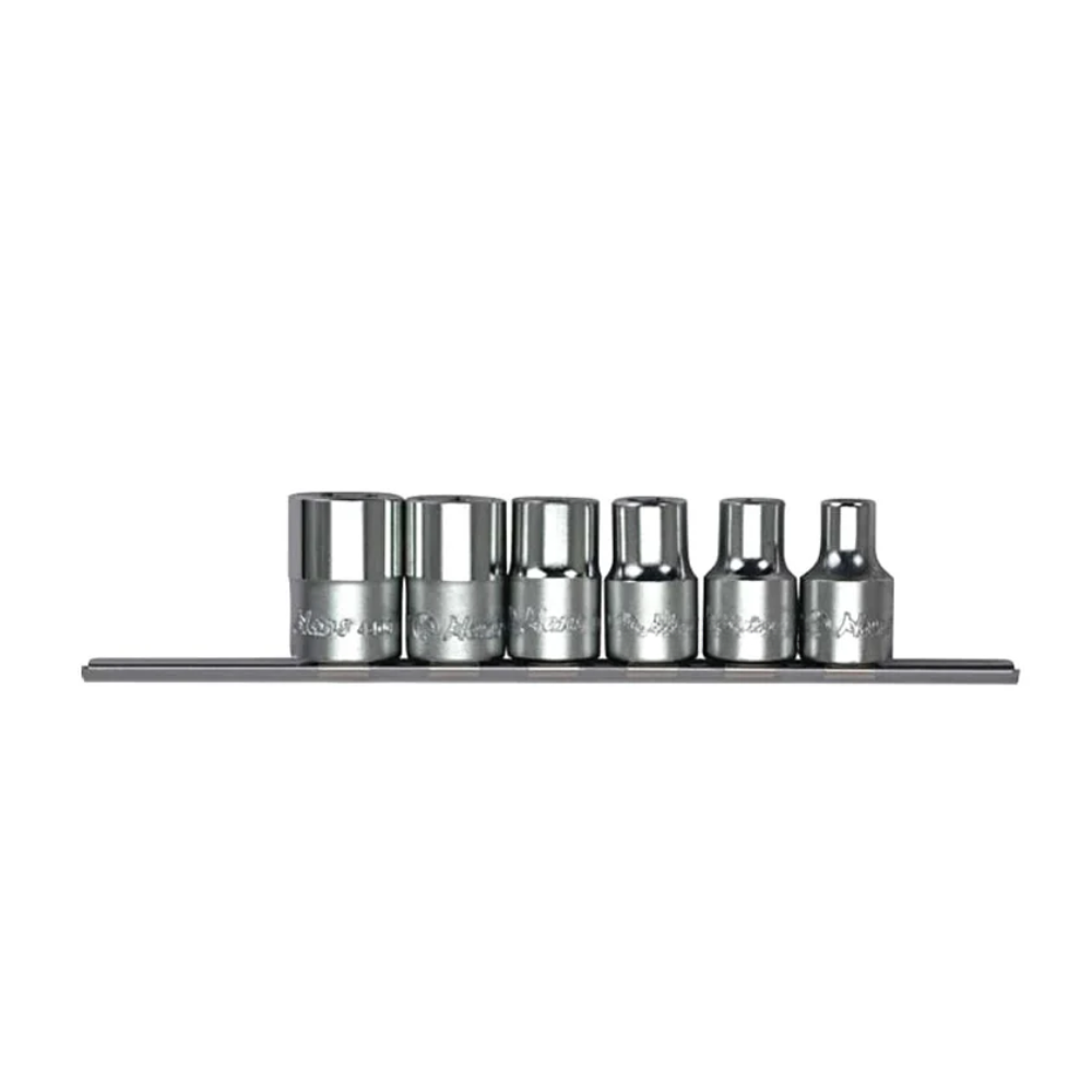 Hans Tools 4601M 1/2" Drive 6pcs. Socket Wrench Set 6pts.