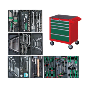 Hans Tools 178pcs. Tool Trolley Group Set ( GTT-178 + 9915 )