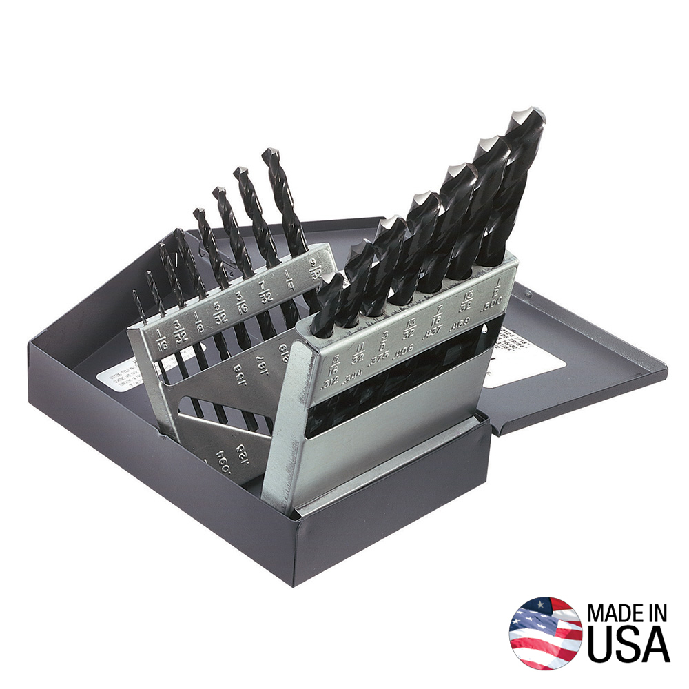 Klein Tools 15pcs. Regular-Point Drill-Bit Set 53001-15