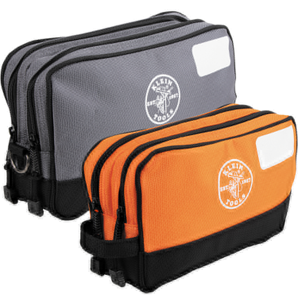 Klein Tool Double Zipper Tool Bag, 2-Pack 55579-4