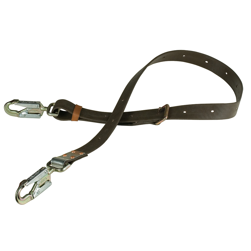 Klein Tool Positioning Strap, 6-Foot with 6-1/2-Inch Snap Hook KG5295-6L
