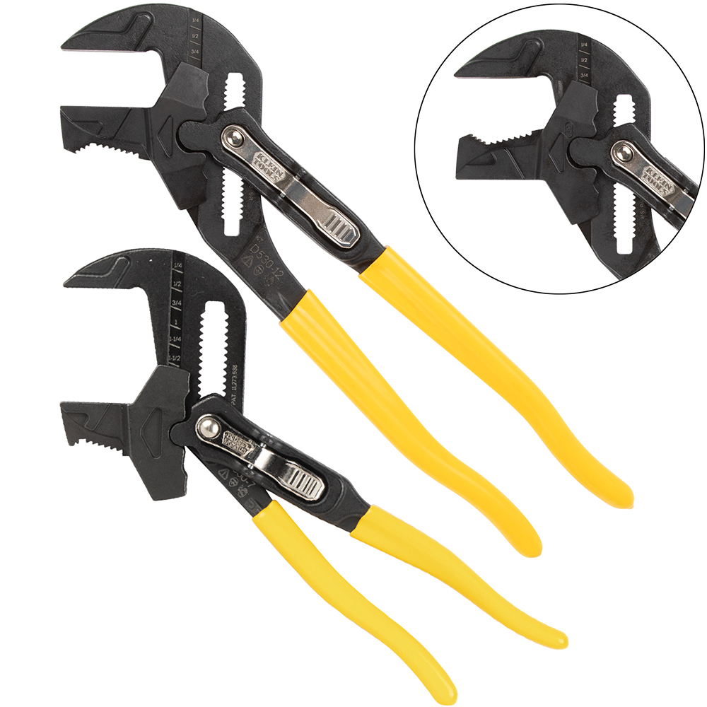 Klein 2pcs. Pliers Wrench Set D50032KIT