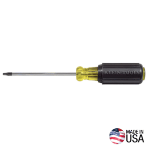 Klein Tool TORX Screwdriver, Round Shank, Cushion-Grip