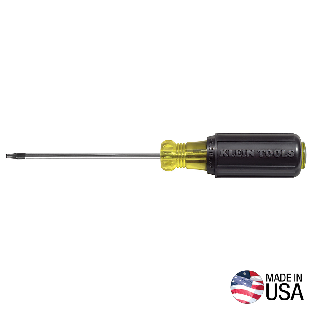 Klein Tool TORX Screwdriver, Round Shank, Cushion-Grip
