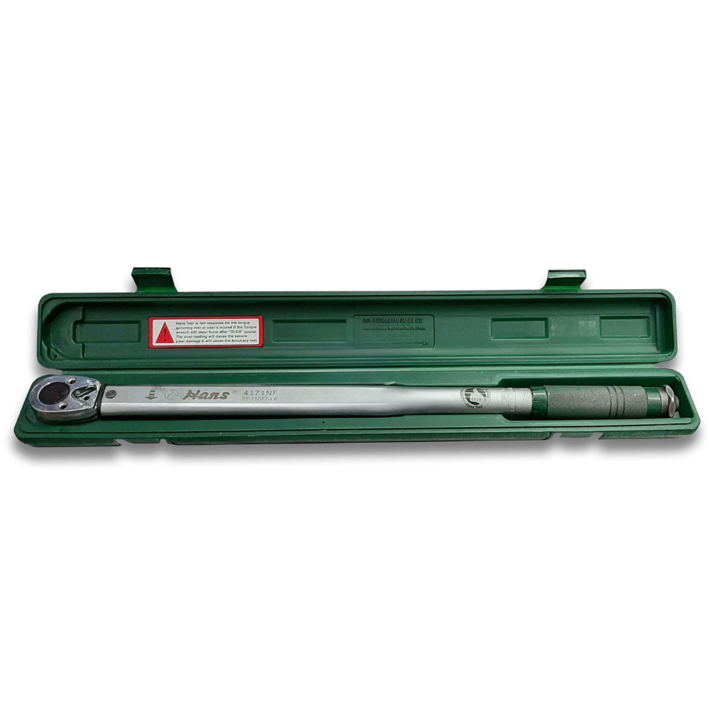 Hans 6172NF Click Torque Wrench 3/4" Drive x 100-600 ft.lb. 42"