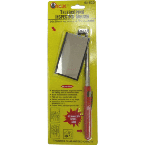 Orex 68-530 Telescopic Inspection Mirror (Rectangle Shape)