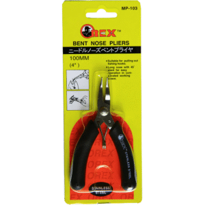 Orex MP-103 Mini Bent Nose Plier 4"