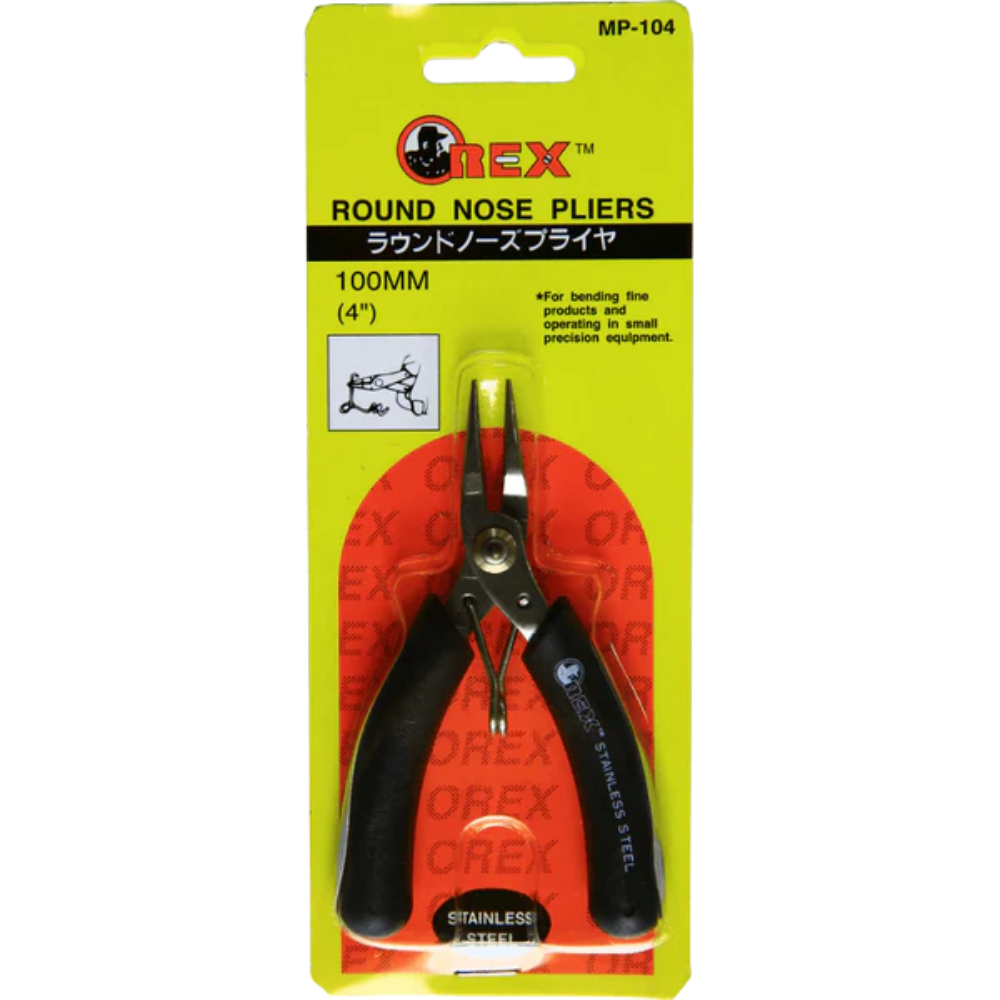 Orex MP-104 Mini Round Nose Plier 4"