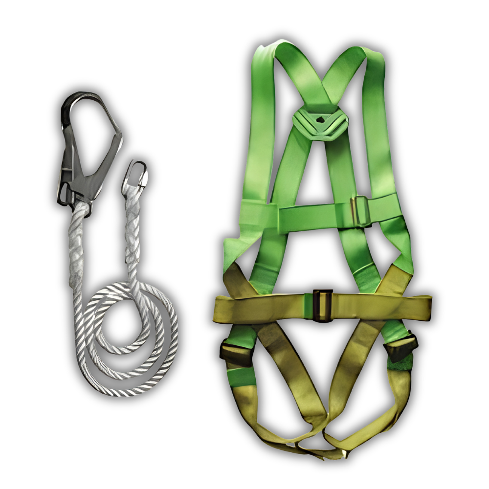 OSK TE5121 Full Body Safety Harness with Lanyard Big Hook