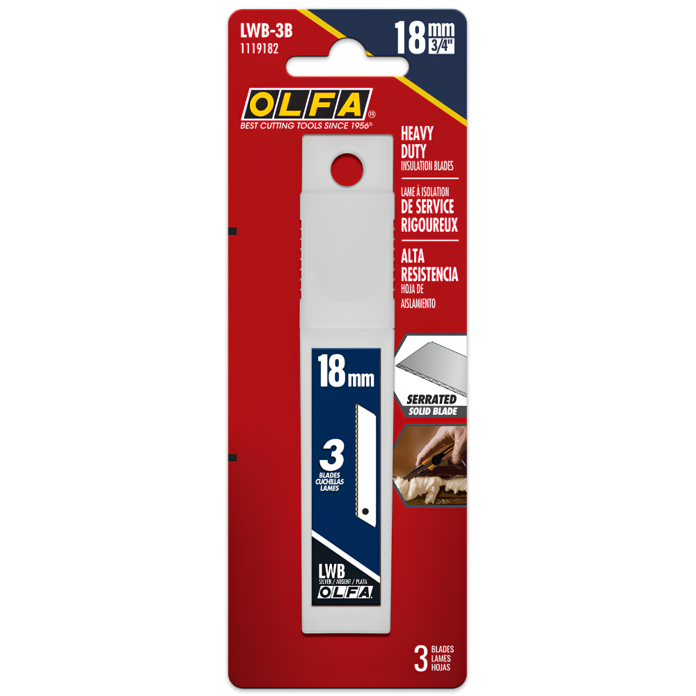 Olfa 18mm Insulation Blades LWB-3B