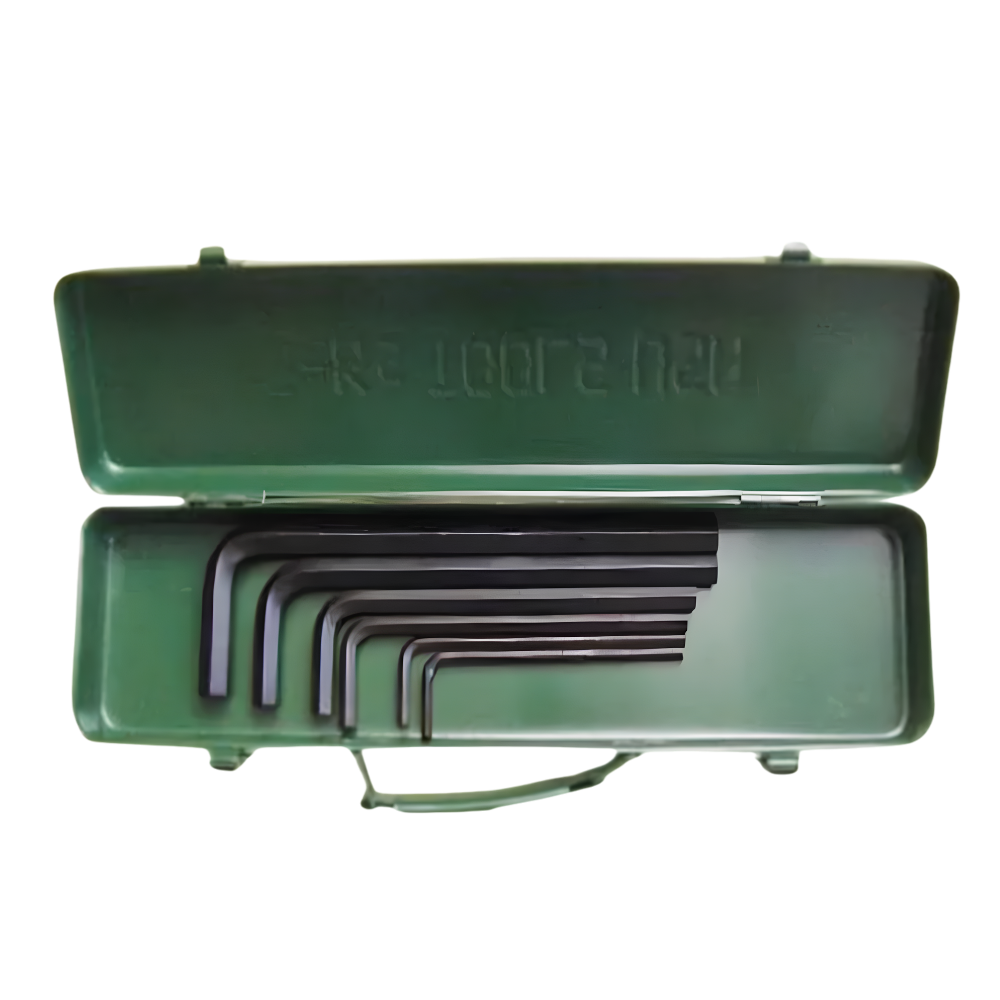 SKS Long Arm Allen Wrench Key Set w/ Metal Case (Black Finished)