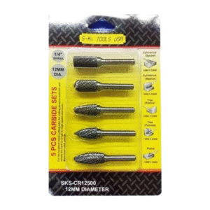 SKS 5pcs. Carbide Burrs Set CR12500