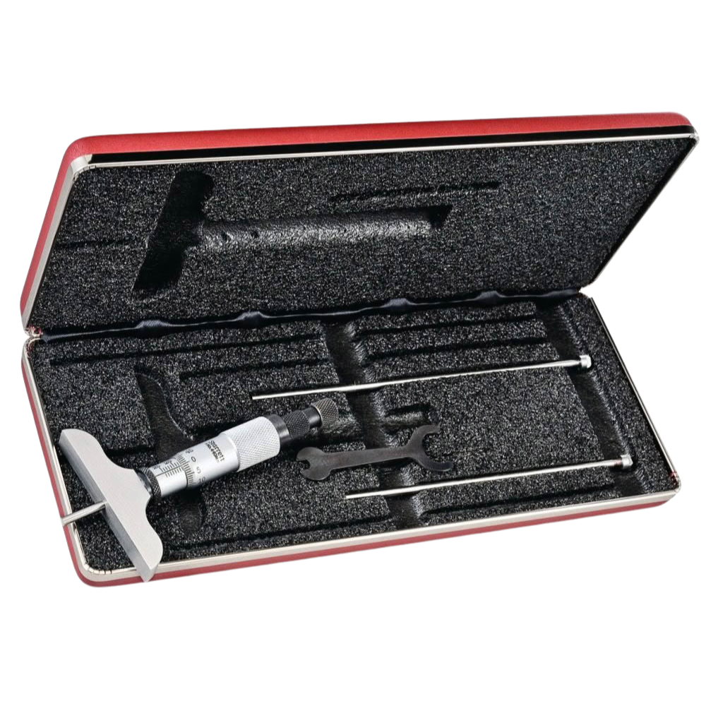 Starrett 440MZ-75RL Depth Micrometer 0-75mm Made in U.S.A