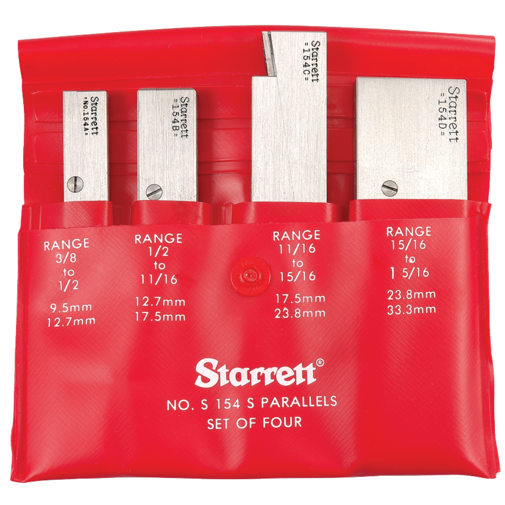 Starrett S154SZ Adjustable Parallel Set
