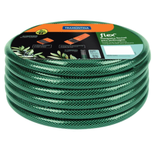 Tramontina "Flex Series" 5pcs/set 1/2" Dia. Flexible Garden Hose Green
