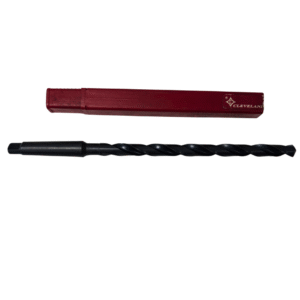 Cleveland HSS Tapered Shank Extra Long Black Oxide Drill Bit 9/16"