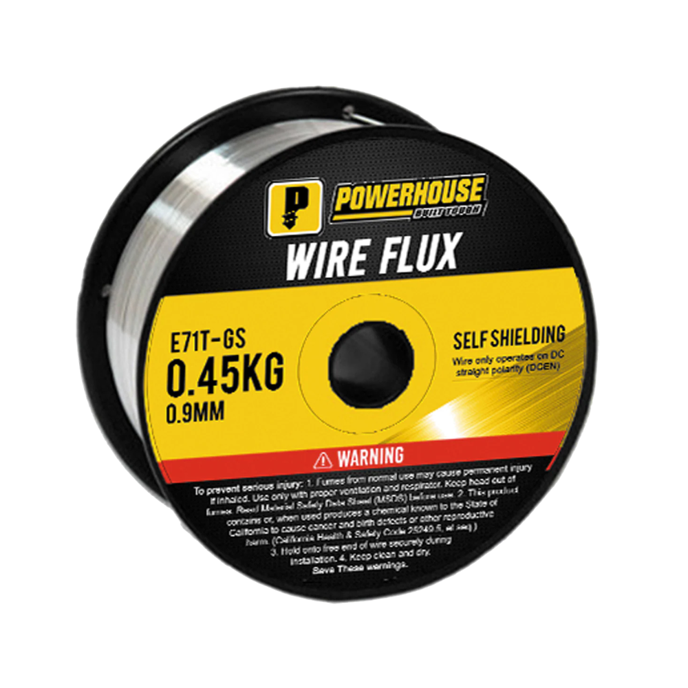 Powerhouse E71T-GS Flux-Cored Welding Wire for Steel MIG Welding 0.9mm