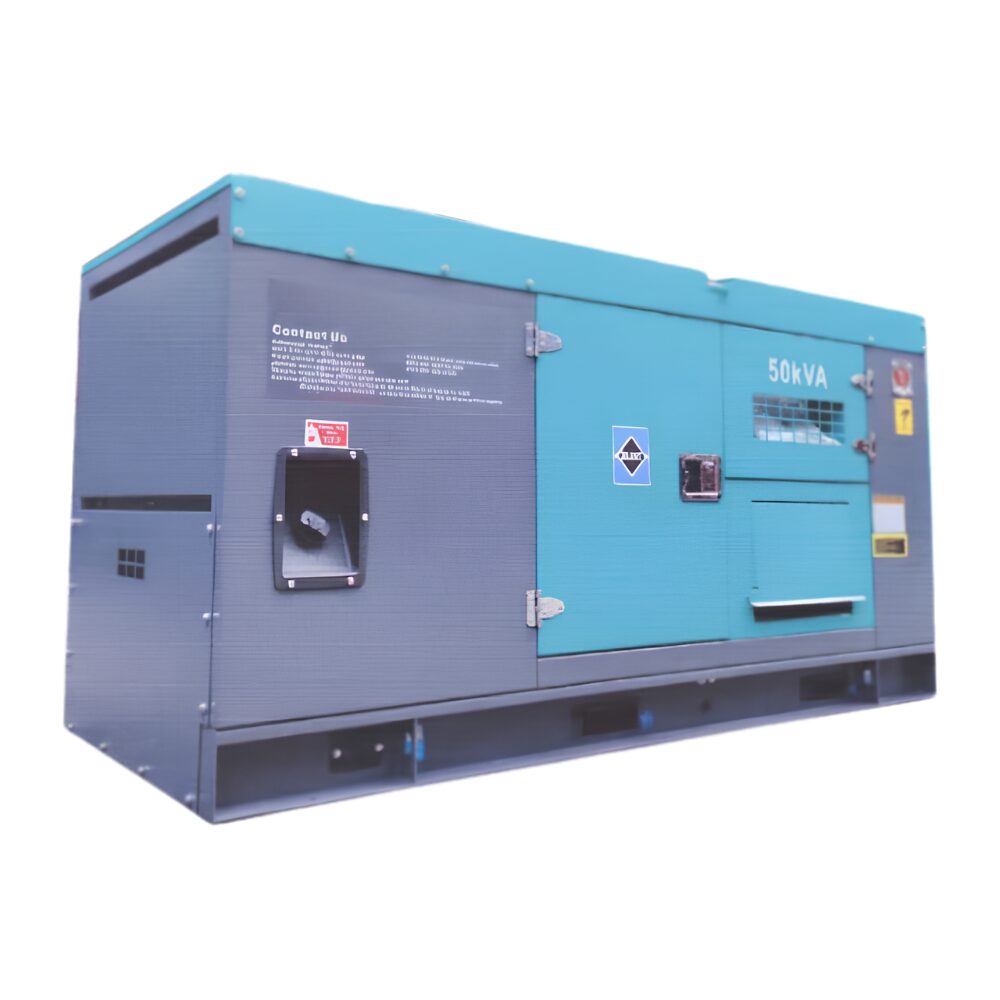 Powergen Diesel Generator Set with Imported H.D. Denyo Type Soundproof Canopy 1phase & 3phase