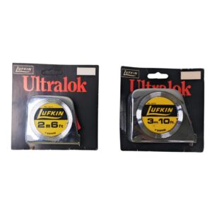 Lufkin Ultralok Steel Pocket Tape Measure Made in Canada
